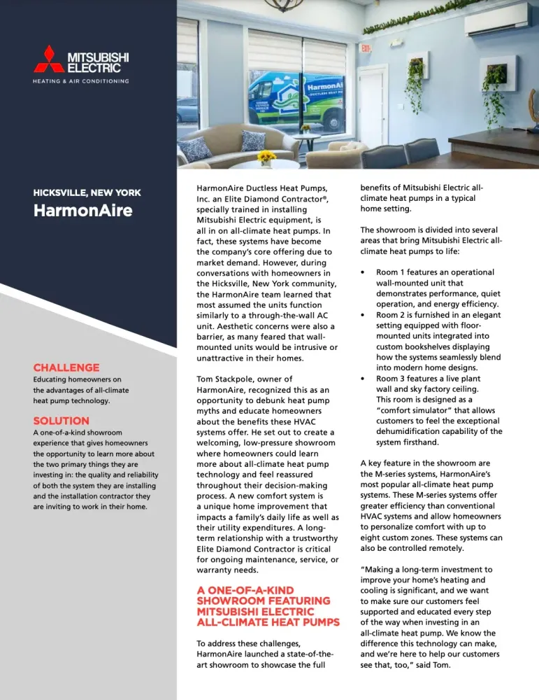 HarmonAire HVAC Case Study Preview Cover