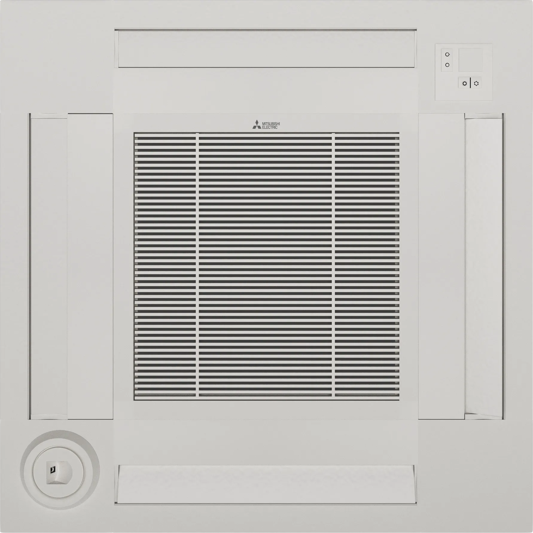 Four-way ceiling cassette