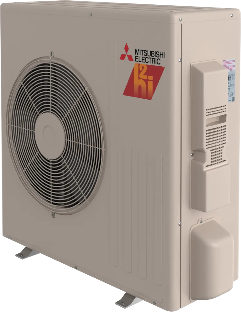 Single-zone hyper-heating universal heat pump SUZ left side