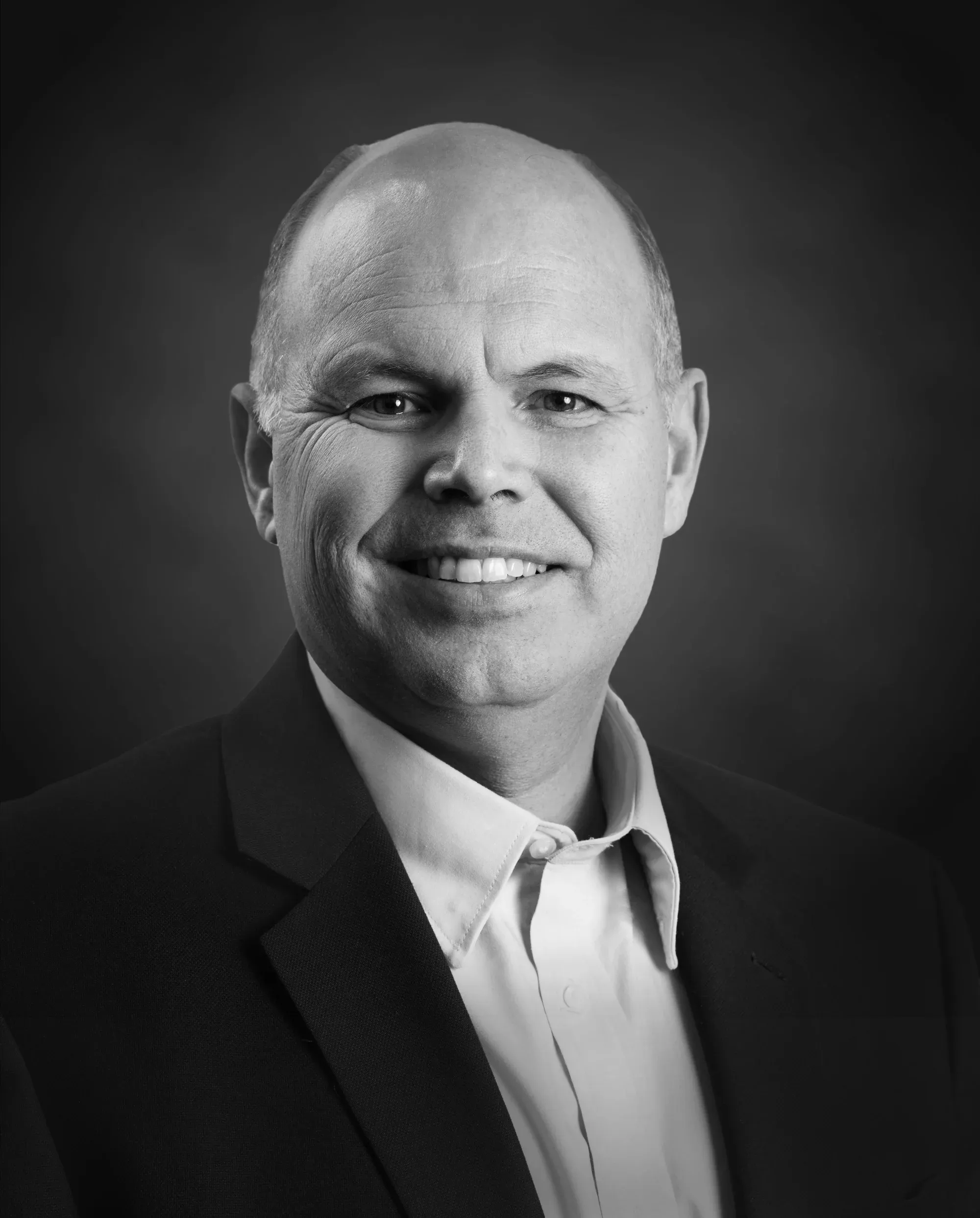 Shane Lawrence Headshot grayscale